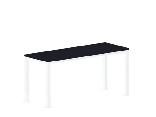 In hoogte verstelbaar bureau,HxBxD 720-840x1600x600mm,CC-zwart