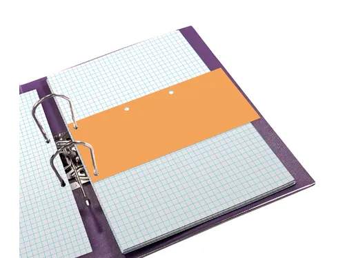 Scheidingsstrook Oxford duo 240x105mm oranje