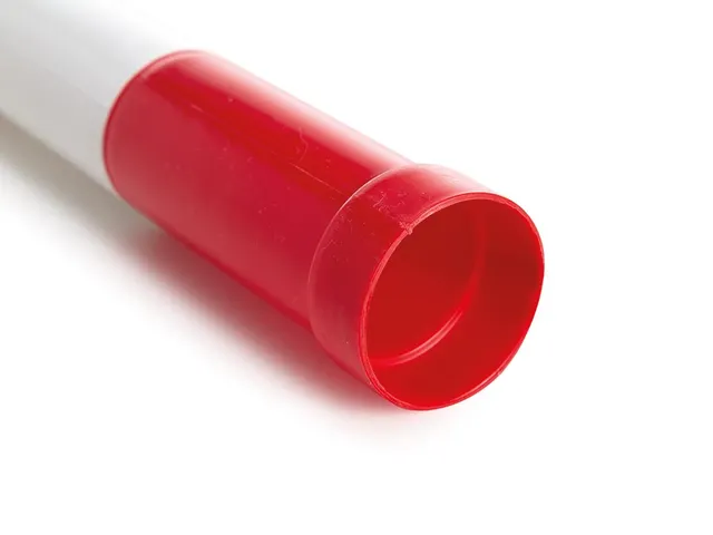 Afzetpaal 90cm Rood Wit