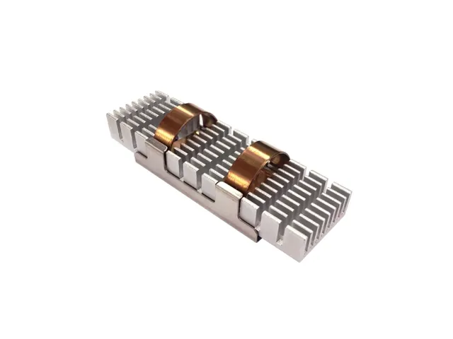 QNAP HS-M2SSD-02, Koelplaat/radiatoren, Groen