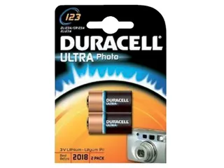 Batterij Duracell Ultra 2x 123 Lithium Photo - 3