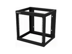 9U rack Wandmontage open frame 18 Inch diep
