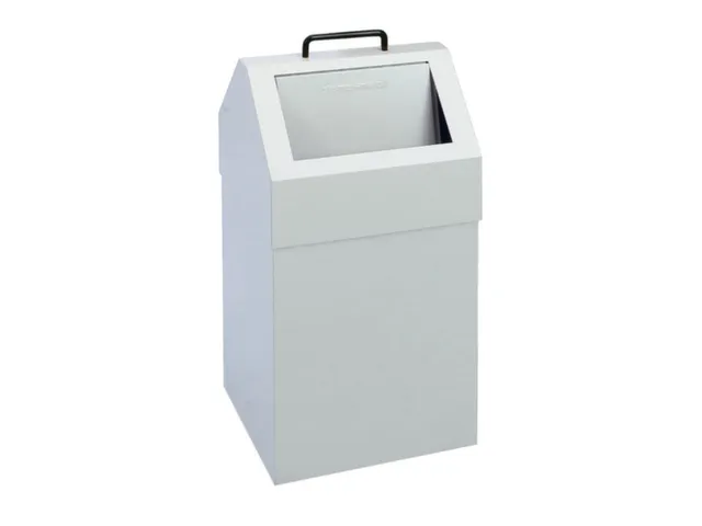conteneur de tri sélectif,coupe-feu,1x45l,HxlxP 640x330x310mm