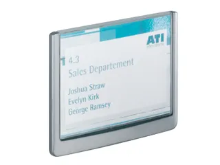 Deurbordje Durable Click sign 149x105.5mm grafiet - 1