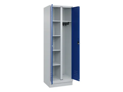 wasgoedverdeelkast,HxBxD 1950x600x500mm,vak B 300mm,draaigrendel