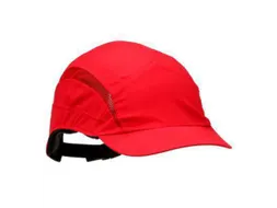 3M First Base 3 Classic stootpet met korte klep, rood, per 20 stuks