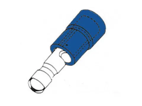 Kabelschoen "Male Bullet" Blauw