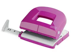 Novus Perforator E 216 2-Gaats 16vel Roze