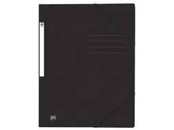 Elastomap Oxford Top File+ A4 zwart karton