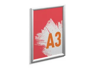 Kliklijst aluminium Outdoor A3 metaal zilver - 1