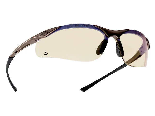 Lunettes de sécurité CONTOUR ESP Noir Polycarbonate brun
