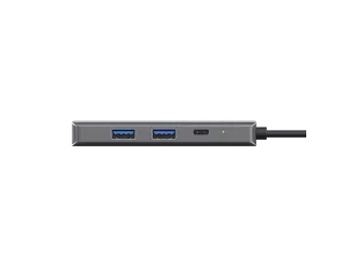Adapter Trust Dalyx 6-in-1 USB-C multipoort grijs - 7