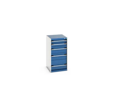 ladekast HxBxD 1000x525x650mm 5laden romp RAL7035 front RAL5010