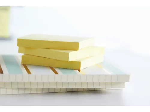 Memoblok Post-it Z-Note R330-1T 76x76mm recycled geel 16 stuks