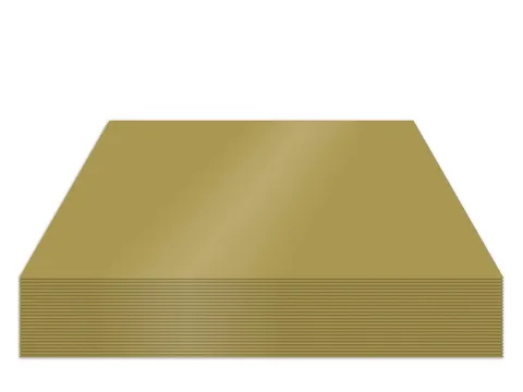 Fotokarton Kangaro 50x70cm 300gr goud pak 25 vel