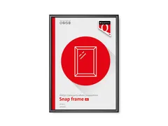 Kliklijst Quantore A1 25mm zwart