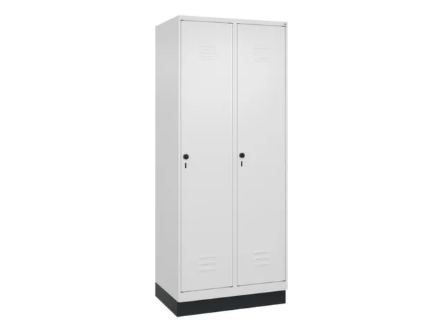 locker voor scheiding van kleding,HxBxD 1950x800x500mm,2vak
