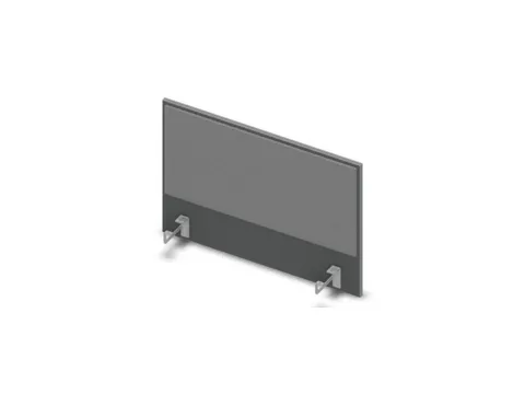 opzetpaneel bureau aanbouw zijkant MS-donkergrijs BN8078-grijs 800mm