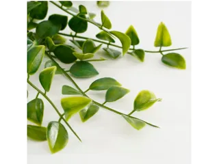 Kunstplant Mica Ficus hangend in pot groen 20x46cm - 2