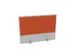 panneau de rehausse,p. table de bureau,MP-gris clair,BN3012-orange