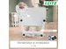 Zit-Sta bureau Leitz ergo compact inklapbaar 460x740x650mm wit