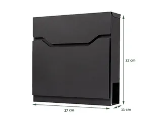 Brievenbus BRASQ PB300 Premium zwart - 3