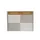 Menoor In-Uit bord 10 namen Aluminium Aanwezig/Afwezig Houtlook