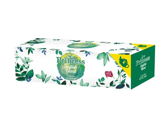 Thee Engelse Mélange, Biologisch, 1,5 gram per zakje