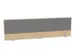 panneau de rehausse,p. table de bureau,NE-érable,BN8078-gris