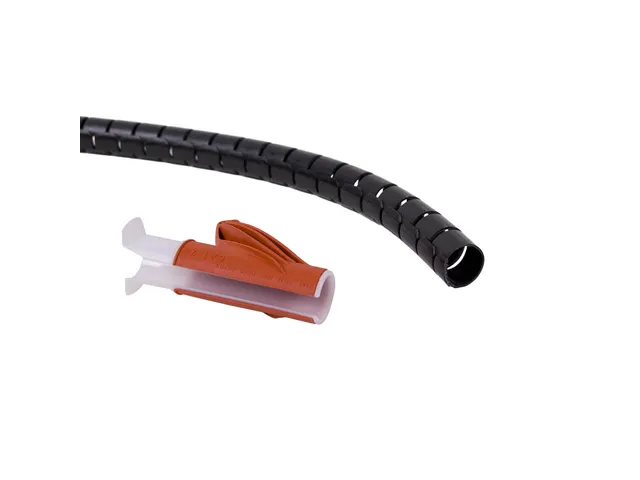 Addit kabelrups 3 meter ø15mm Zwart met handgereedschap