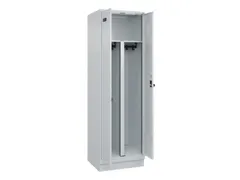 PBM-locker,HxBxD 1950x600x500mm,2vak,vak B 300mm,draaigrendel