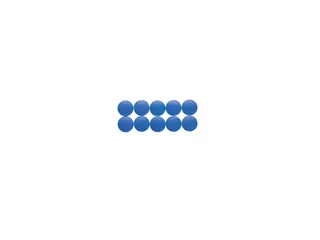 Magneet MAUL Solid 20mm 300gr blauw 10 stuks - 3