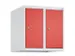 opzetkast,v. locker,2vak.,vak B 250mm,HxBxD 500x500x500mm,vleugeldeur