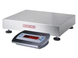 platform-weegschaal,platform BxD 400x500mm,RVS,weegbereik 60kg