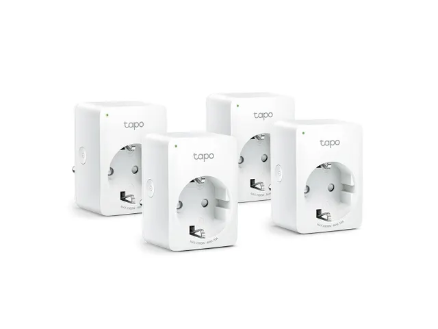 TP-Link Tapo P100 (4-pack) smart plug 2300 W Wit