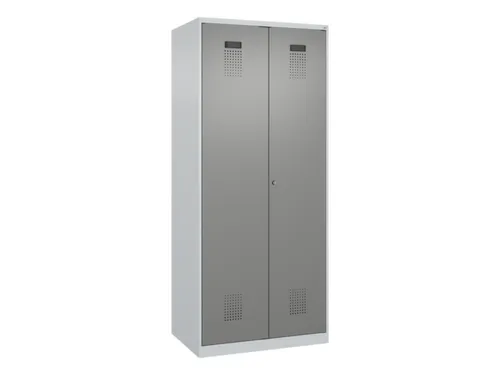 locker voor scheiding van kleding,HxBxD 1850x800x500mm,2vak