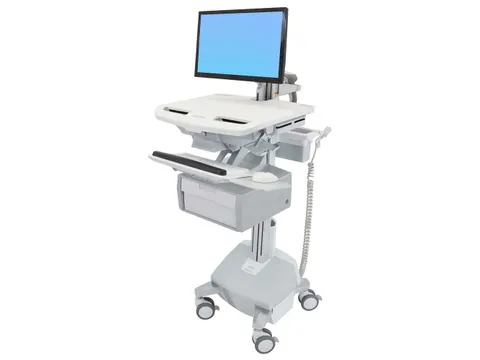 Medische Trolley StyleView-wagen met LCD-arm LiFe Powered 1 hoge lade