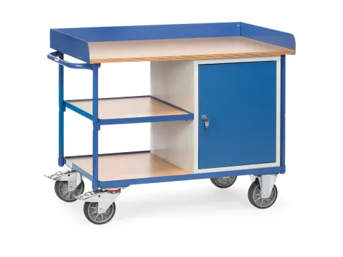 Werkplaatswagens Met Werkblad 2435 400kg 1120x650mm Ral5007