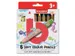 Crayon de couleur Bruynzeel Kids Soft + taille-crayon 6 couleurs