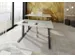 Bureau assis-debout électrique 640-1290x1800x800mm chêne/argenté