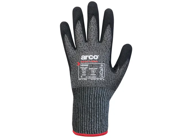 Werkhandschoen Arco Responsible snijbestendig Cut F nitril maat 10