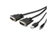 TAA Dual-Head DVI-D to HDMI High Retenti