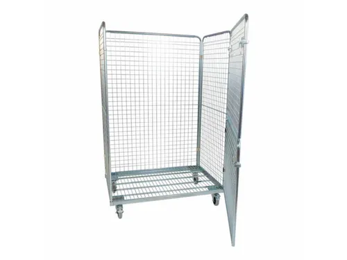 rolcontainer,draagverm. 600kg,HxLxB 1820x800x1200mm,4draadgaaswanden