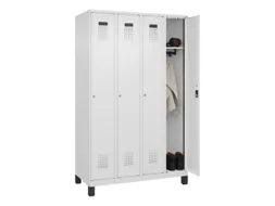locker,HxBxD 1950x1200x500mm,4vak,vak B 300mm,cil.-slot,voeten