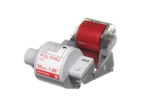 RBPP3RD BROTHER 50mm RED tape creator ink ribbon 50mmx310m