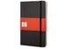Adresboek Moleskine Large 130x210mm hard cover lijn zwart