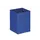 Metalen Vierkante Papierbak 21 Liter Blauw