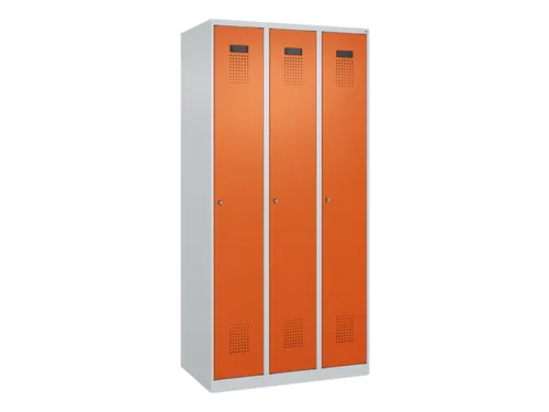 locker voor scheiding van kleding,HxBxD 1850x900x500mm,3vak