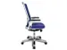 Siège De Bureau Pivotant Bleu Assise Hxlxp 420-550X480X460Mm Mécan.