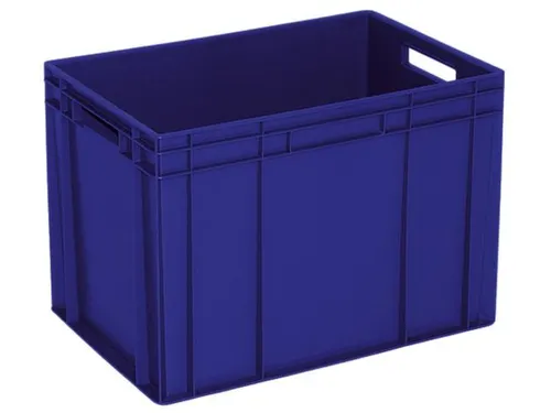Euronorm Stapelkrat Pe 410x600x400mm 83liter Blauw